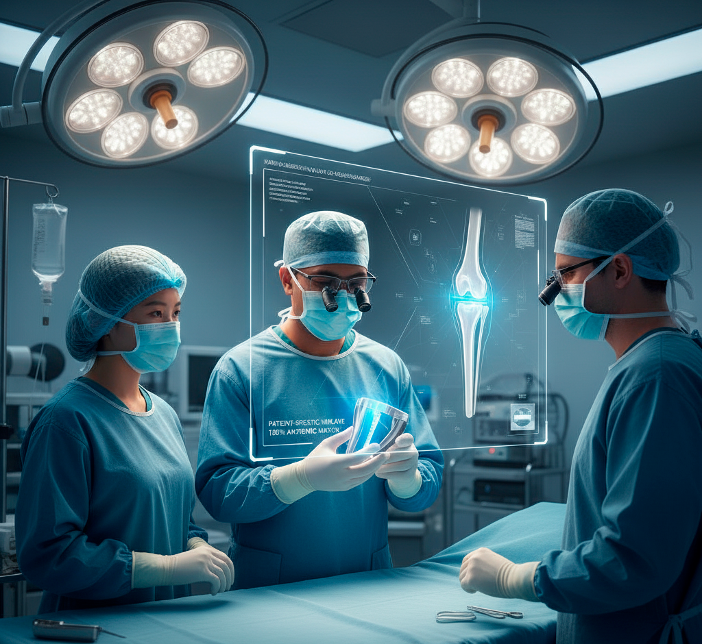 В Ханты-Мансийске впервые применили 3D-печать при протезировании суставов