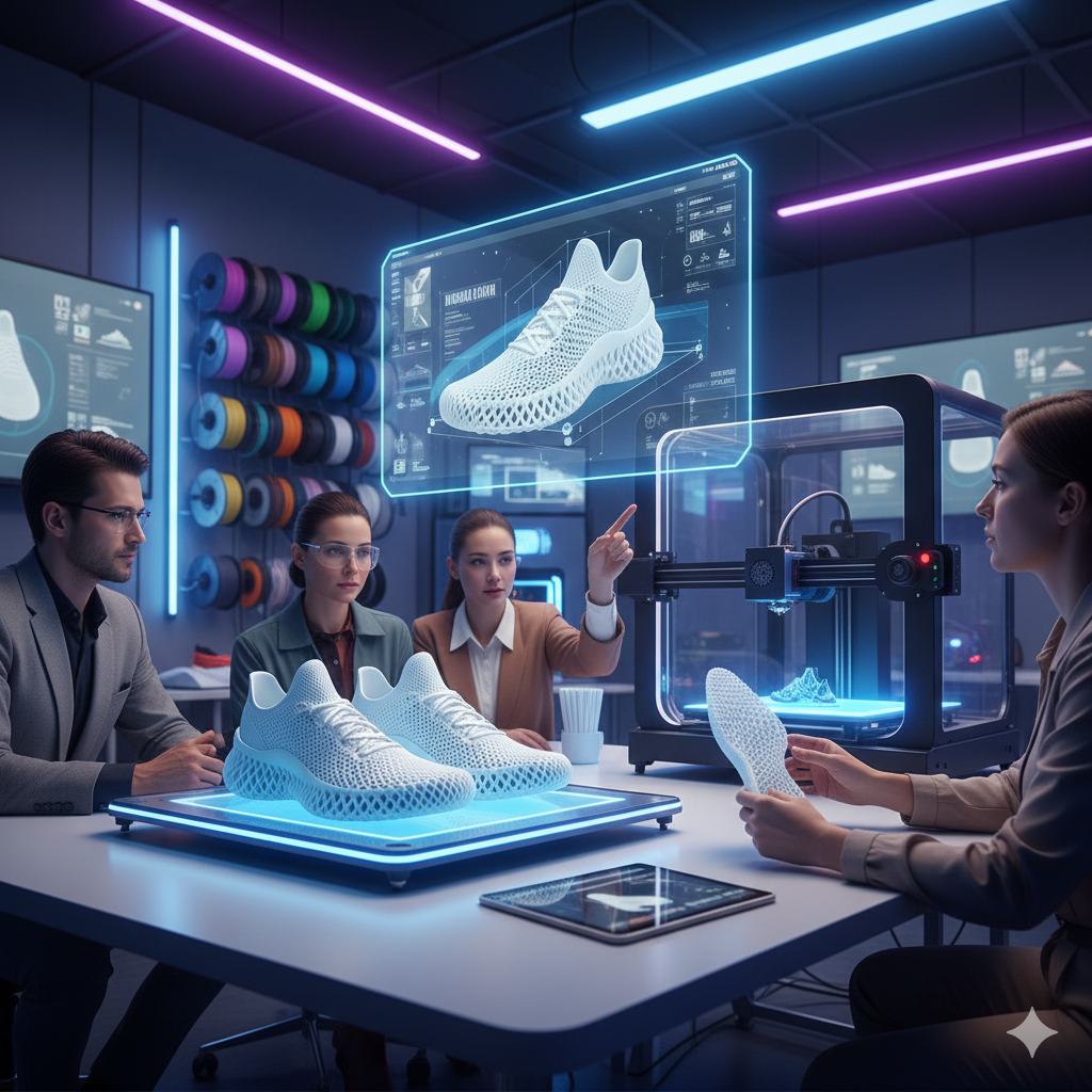 Обувная индустрия вступает в эпоху аддитивного производства