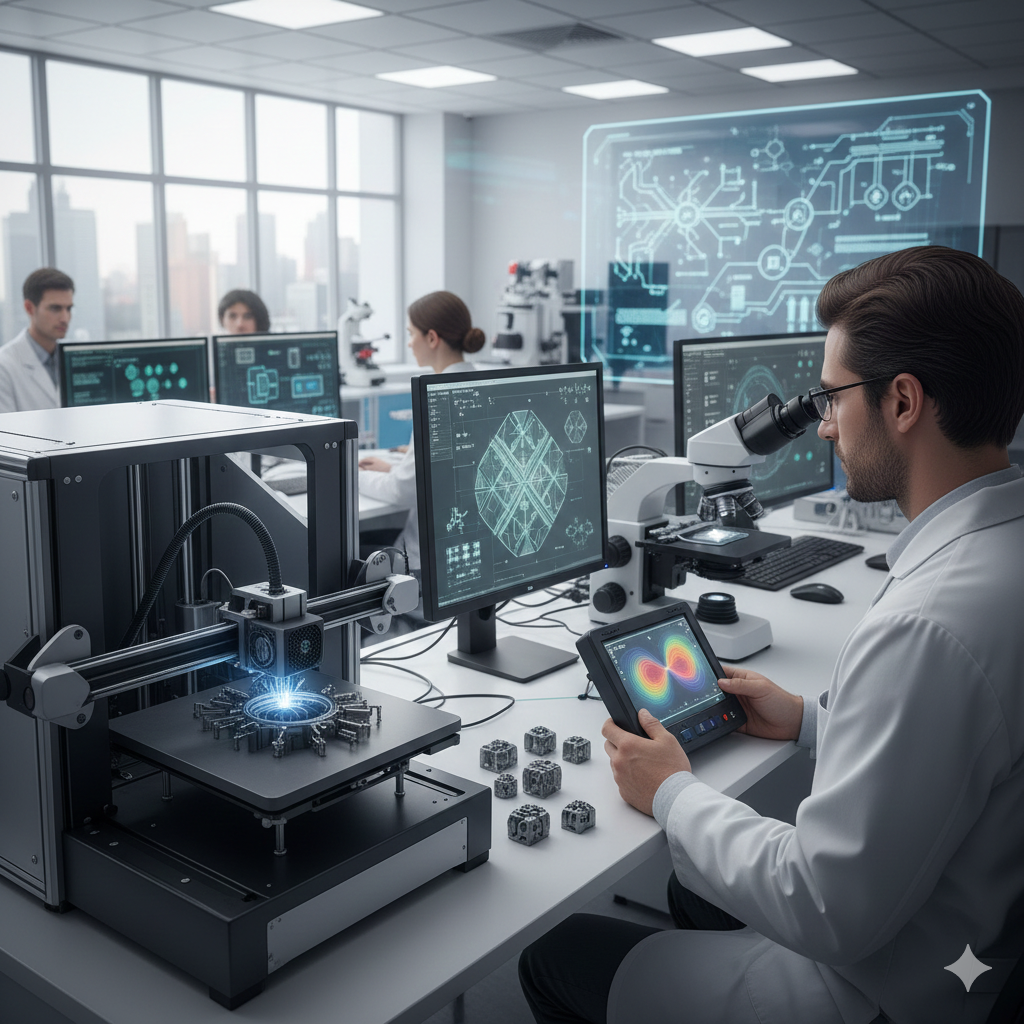 УрФУ исследует 3D-печать магнитных материалов для электроники и медицины