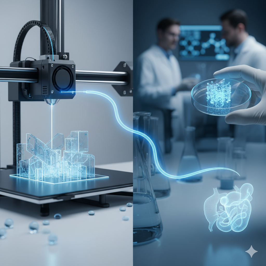 Поливиниловый спирт: растворимый пластик с потенциалом для 3D-печати и медицины