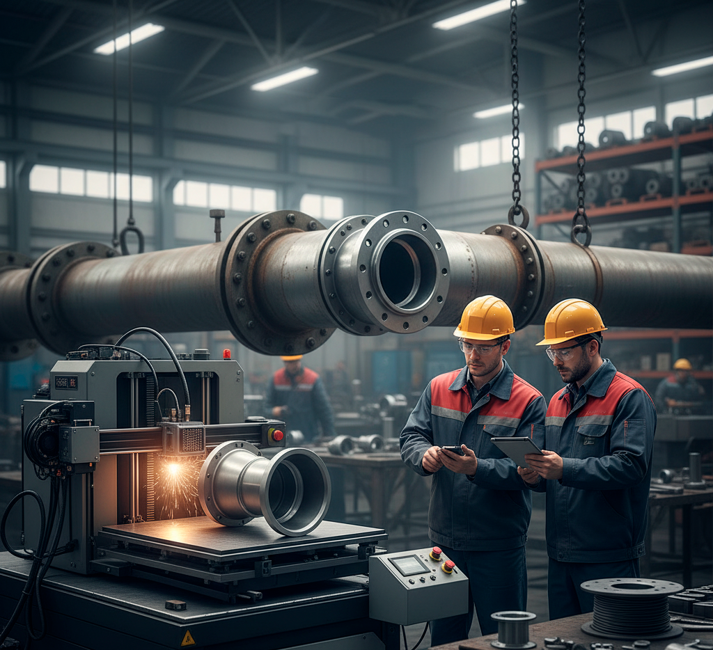 «Росатом» применяет аддитивные технологии для ремонта инженерных сетей и импортозамещения комплектующих