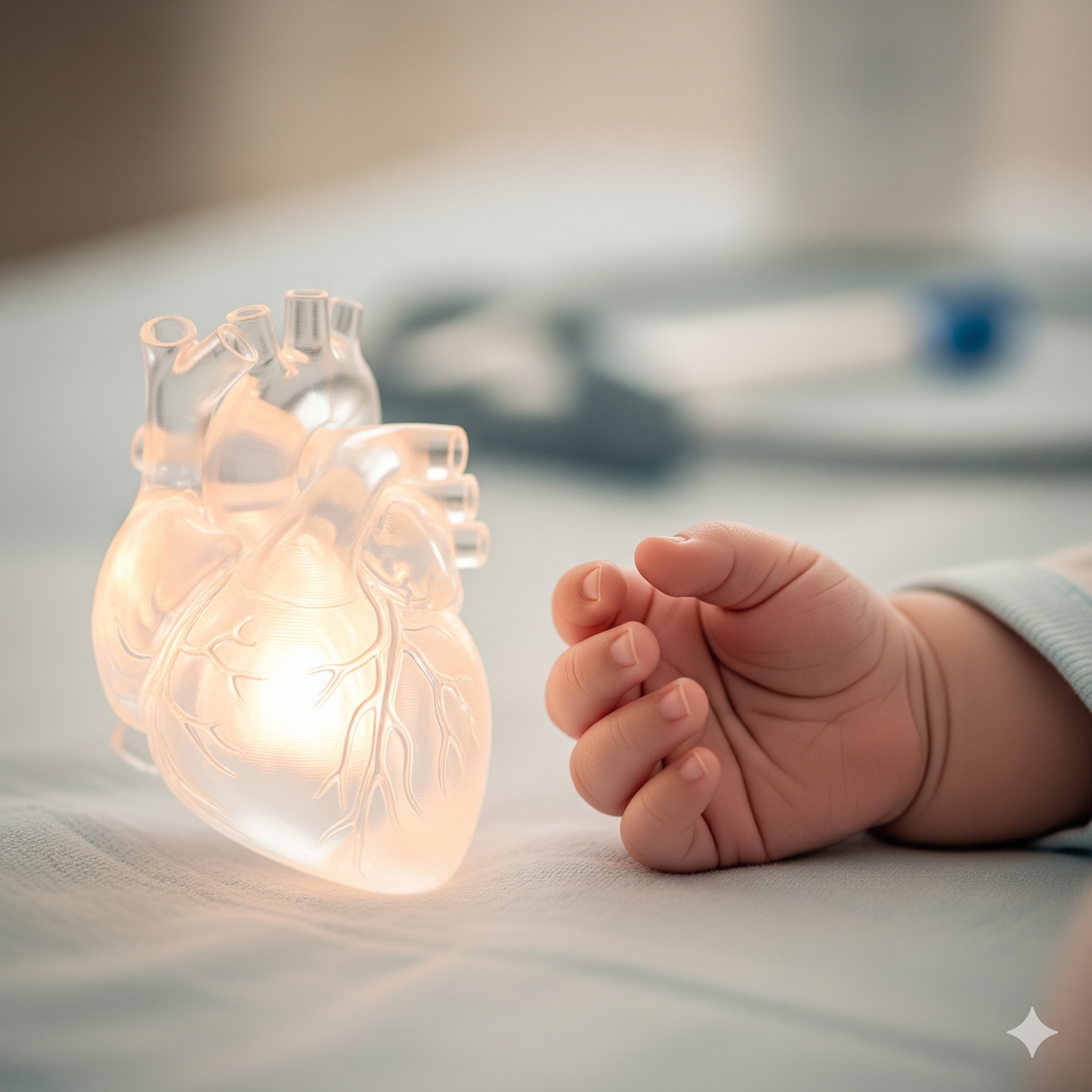 3D-печатная модель помогла красноярским кардиохирургам выполнить редкую операцию на сердце новорождённого