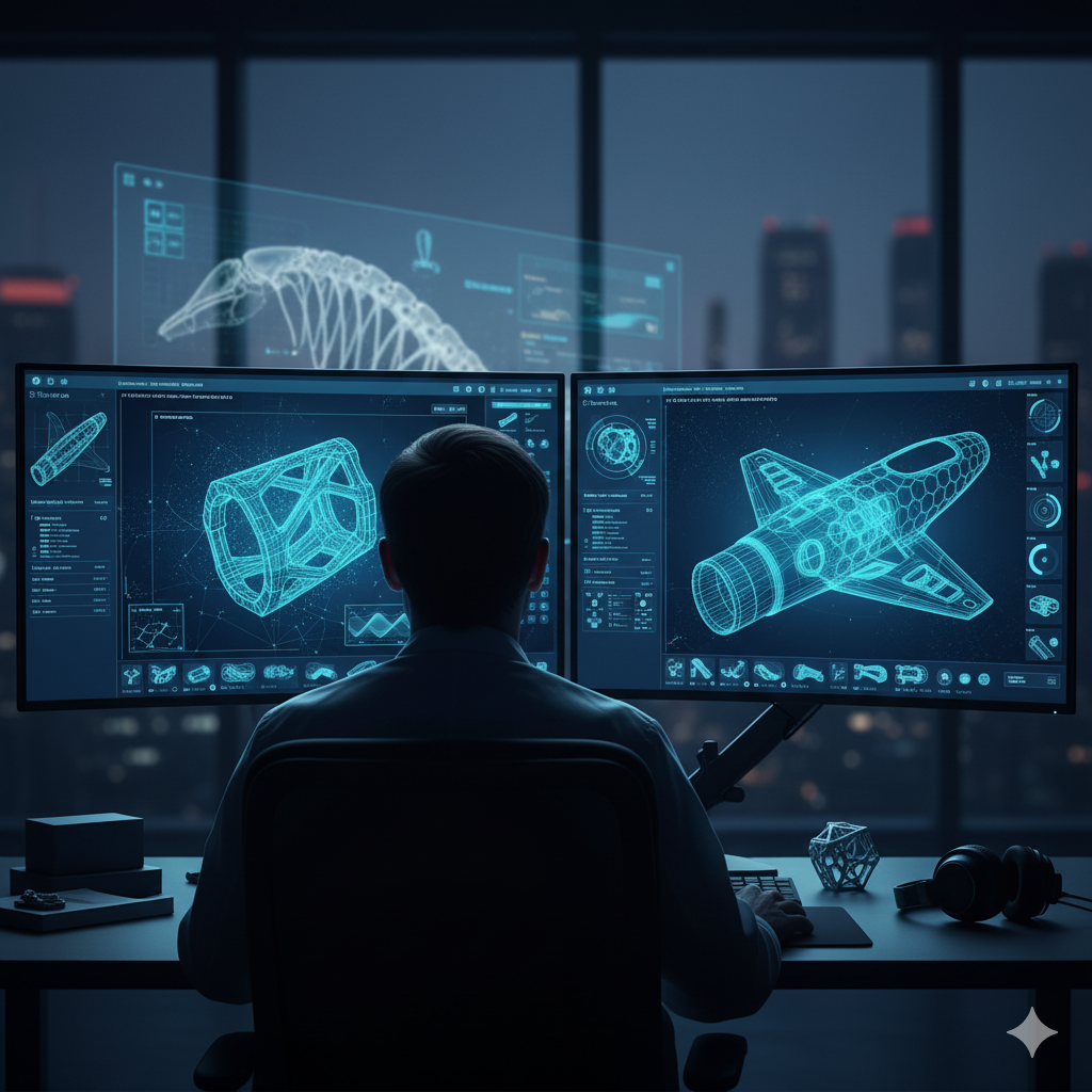 Бионический дизайн и 3D-печать в производство деталей для истребителей