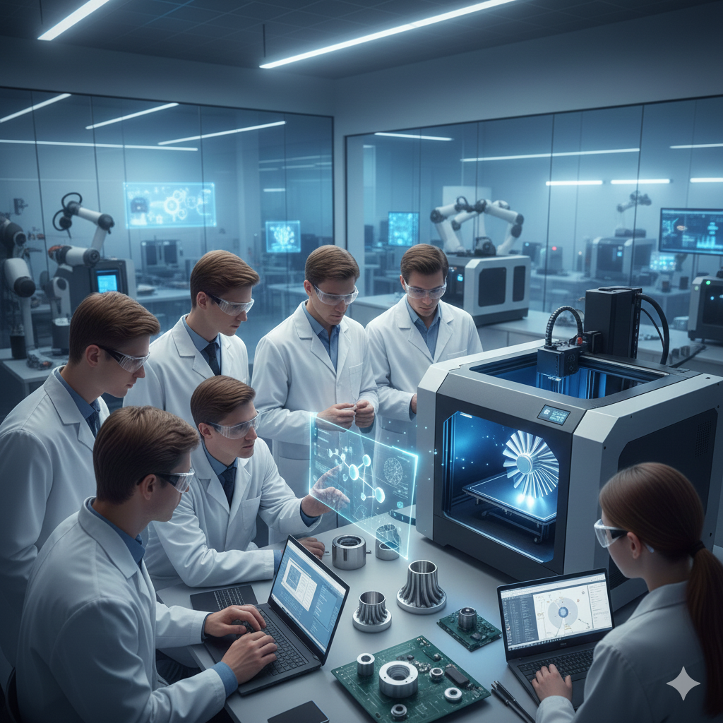 Центр аддитивных технологий Ростеха укрепляет сотрудничество с ведущими вузами для подготовки кадров отрасли