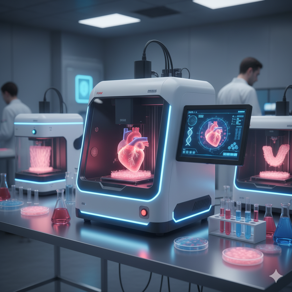 Когда принтер печатает жизнь: как биопринтинг приближает нас к созданию живых органов