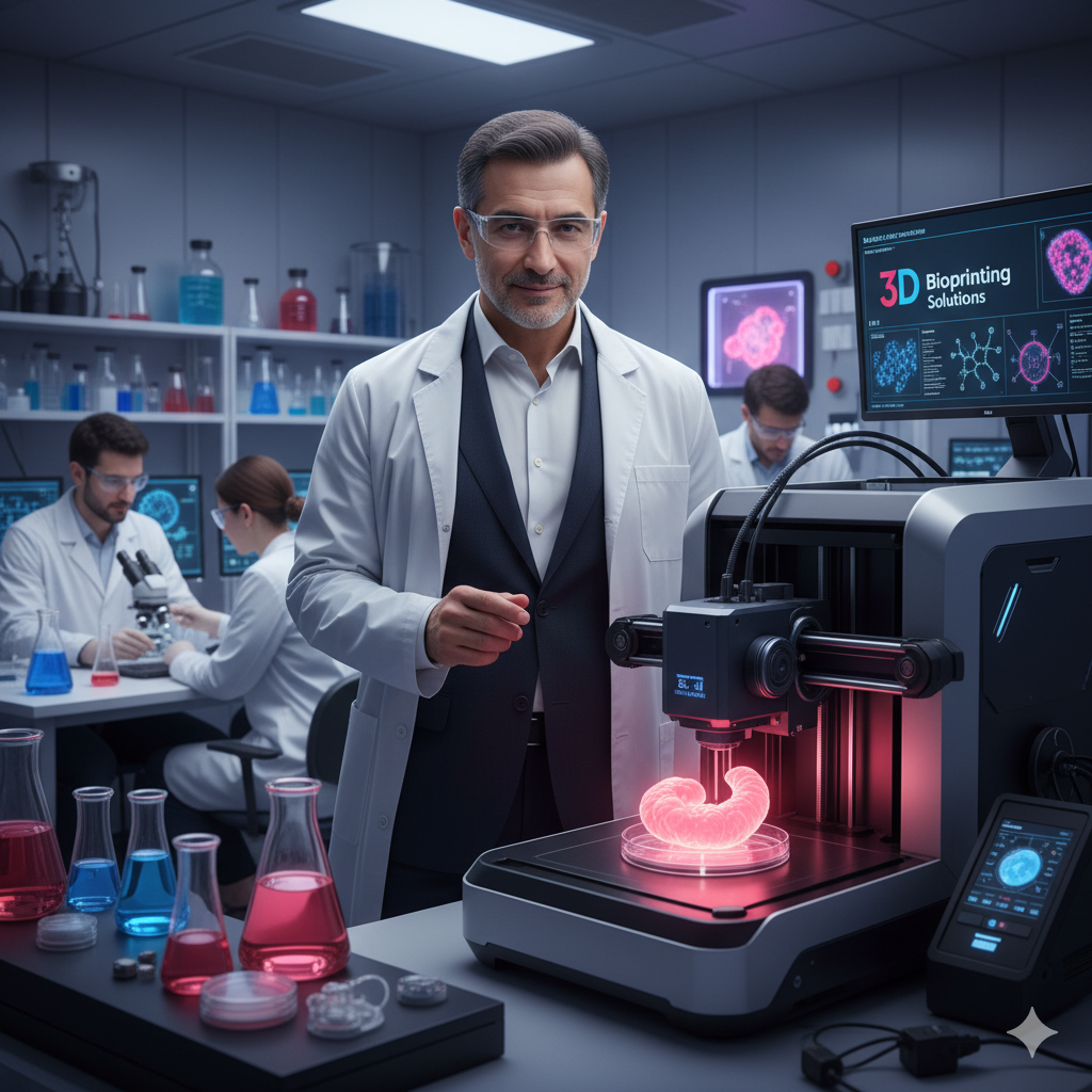 Биопринтинг как шаг к новой медицине: технология 3D Bioprinting Solutions расширяет возможности трансплантологии
