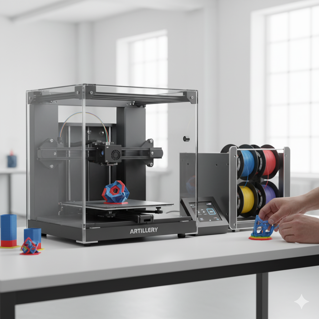 Artillery M1 Pro — доступный 3D-принтер с функционалом профессионального уровня