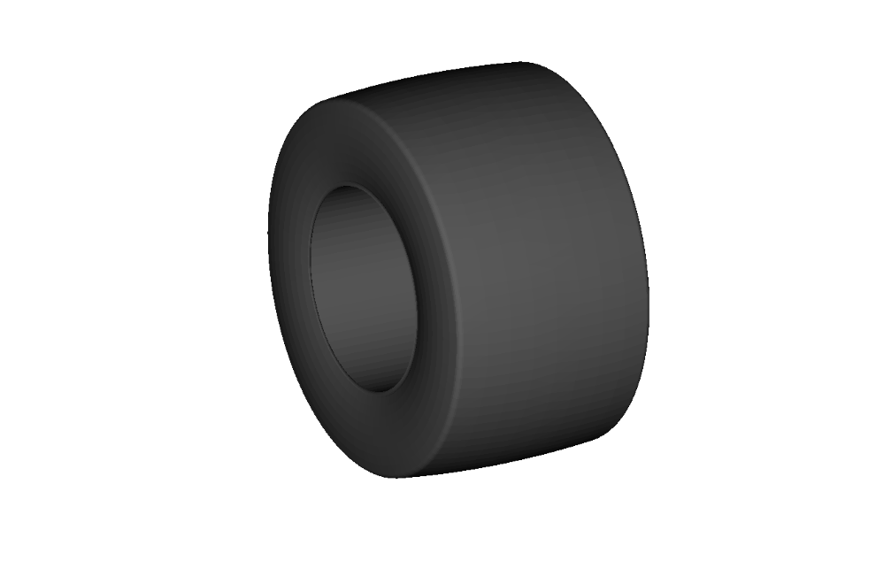 Заднее тормозное колесоDrag Tyre Rear (blank)