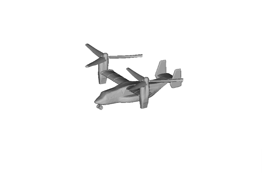 Вертолет Tiltorotor Helicopter